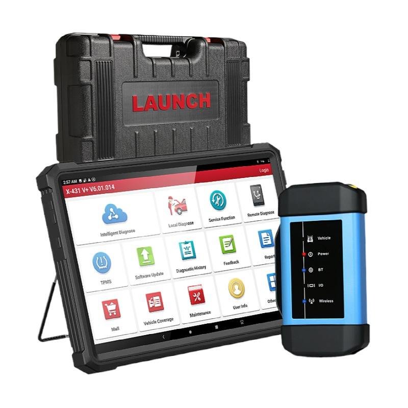 LAUNCH X431 V+ HDIII Heavy Duty Truck Bus Pickup Commercial Vehicle Construction Machinery Diagnostic Scanner 24v