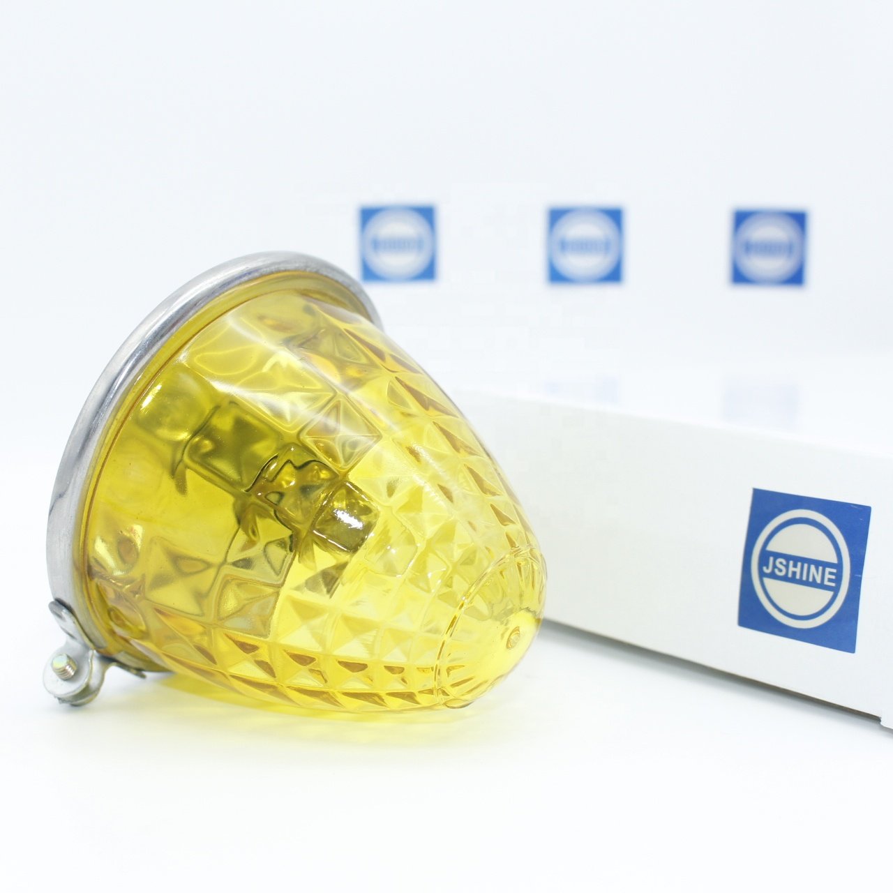 24V Watermelon Halogen Truck Lights New Condition Side Lamps With Real Glass For Hino