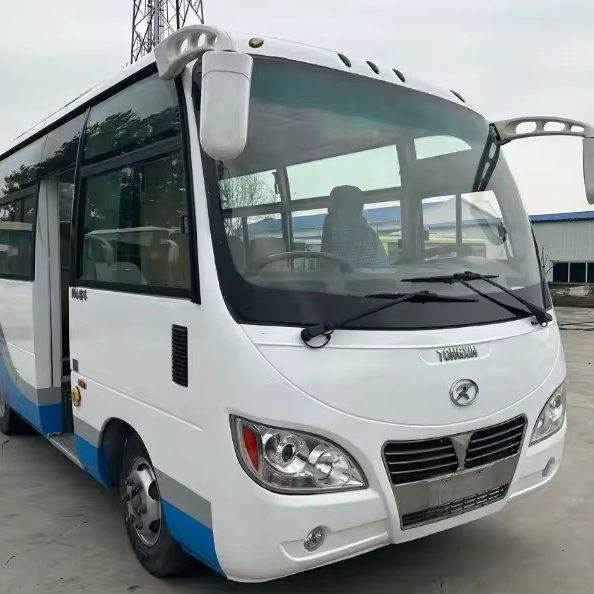 Luxury China Coach Bus Jac 19 Seats Passenger Bus Medium Bus Diesel Front Engine Low Price for Sale