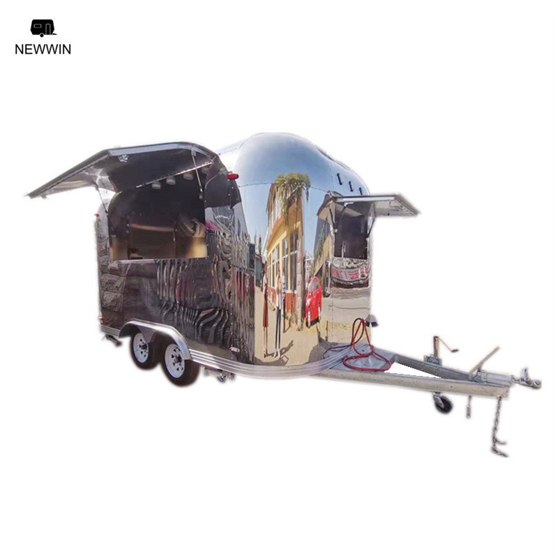 Weifang Newwin Food Van Food Trucks for Sale in China Trailer Cart for Sale Food Trailer Airstream