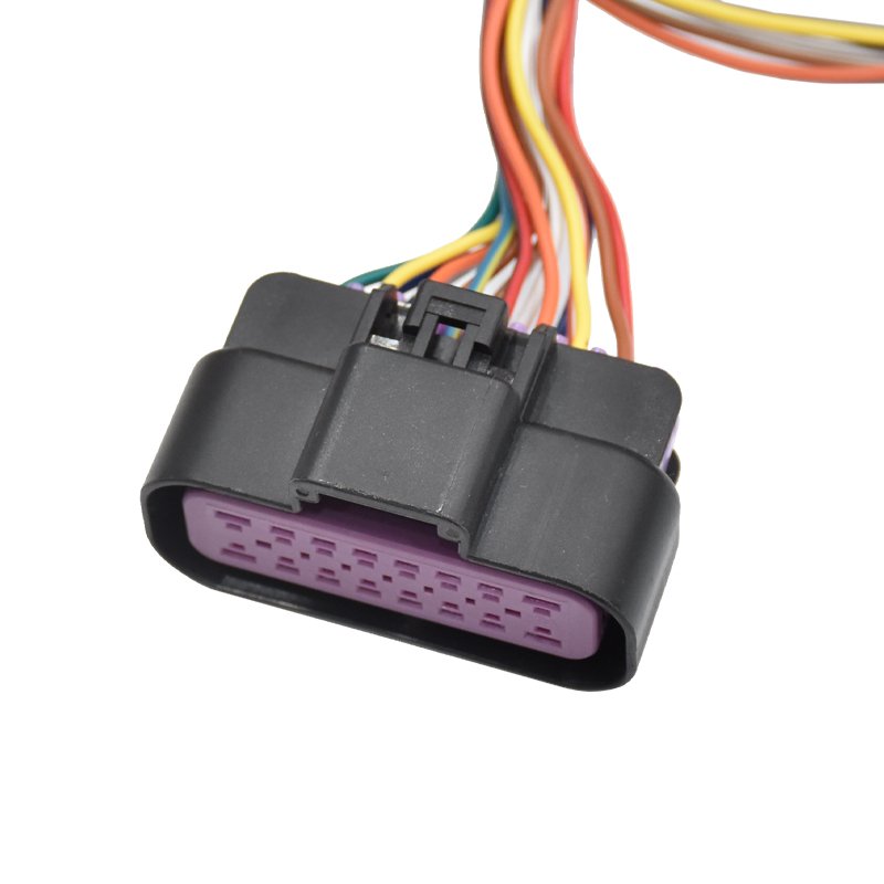 Custom Waterproof Wiring Harness Full Kits with X1-4L40E Connector for Motorcycle Automobile Truck Bus