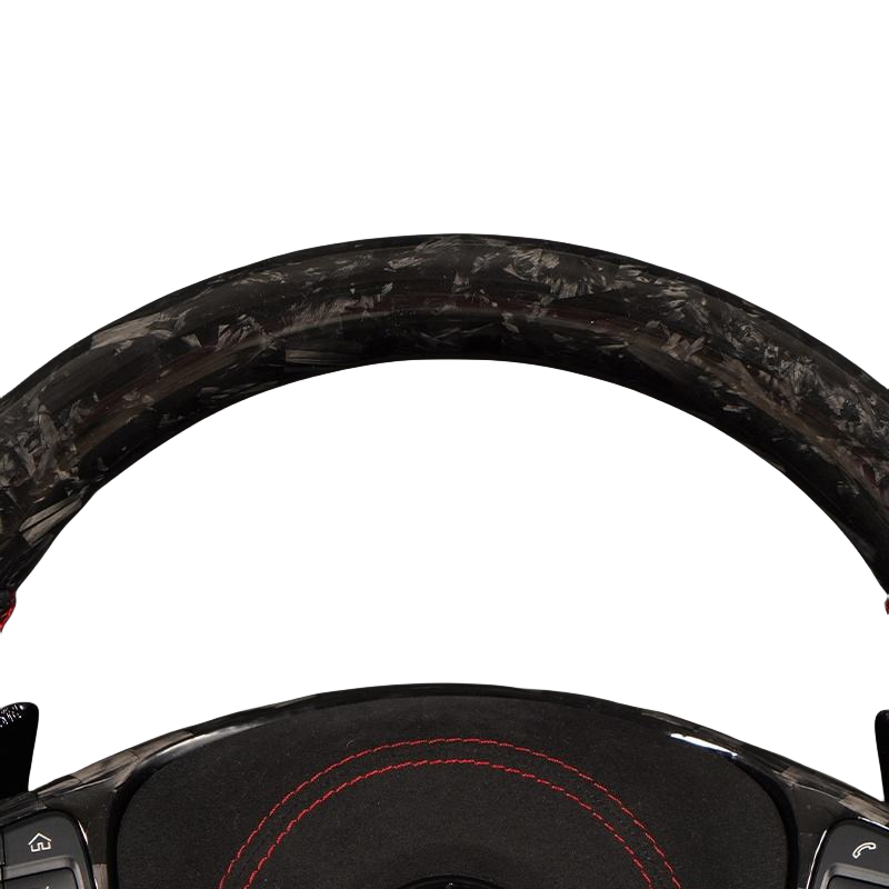 Carbon Fiber Steering Wheel for Mercedes CLS-Class W205 W207 C218 E-Class W212 GLA-Class X156 GLK X204 LED Steering Wheel