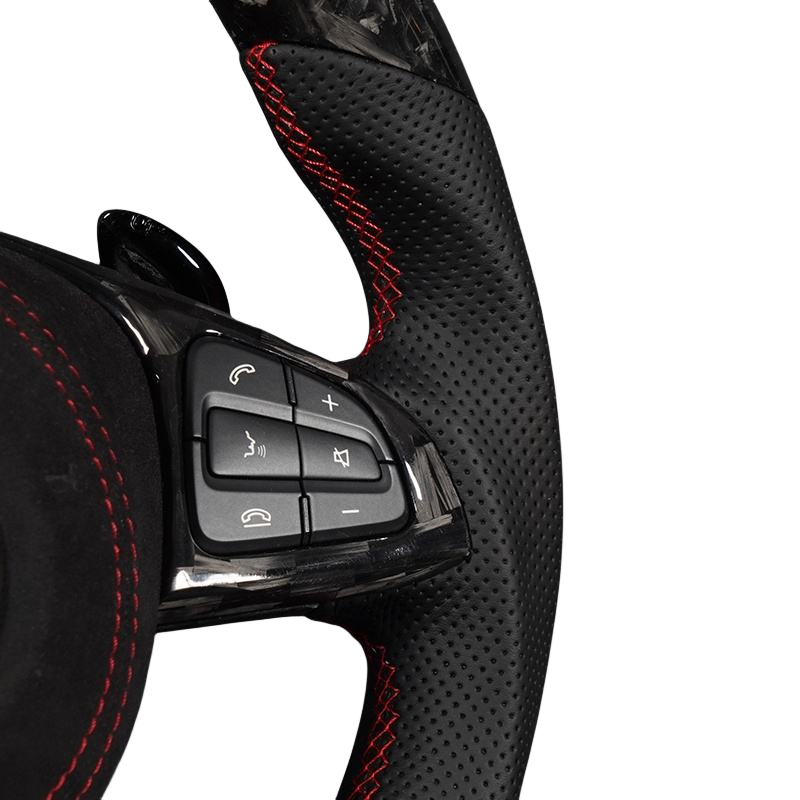 Carbon Fiber Steering Wheel for Mercedes CLS-Class W205 W207 C218 E-Class W212 GLA-Class X156 GLK X204 LED Steering Wheel