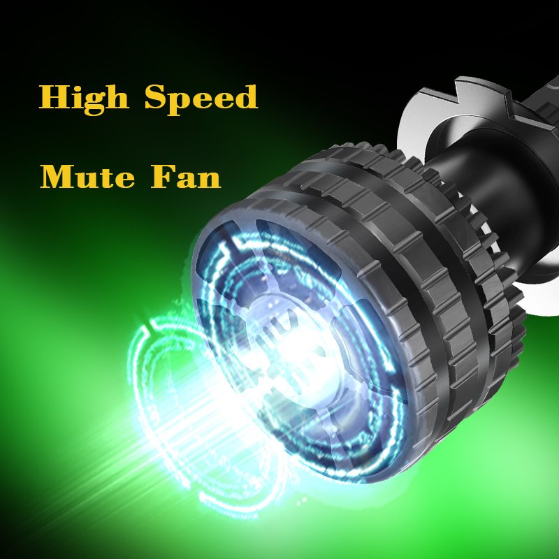 H7 LED Bulbs 250W 6000K 40000 Lumens Extremely Bright 8045 CSP Chip Conversion Kit Replacement Fog Light Car Light Accessories