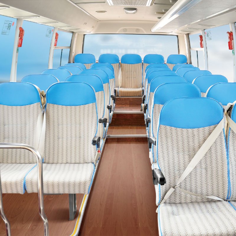2024 Mid-distance Bus Mini Bus Diesel Engine 25+1 Seats Buses for Sale in Pakistan