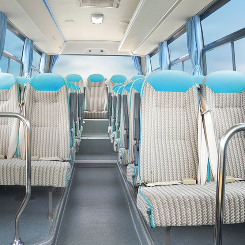 2024 Mid-distance Bus Mini Bus Diesel Engine 25+1 Seats Buses for Sale in Pakistan