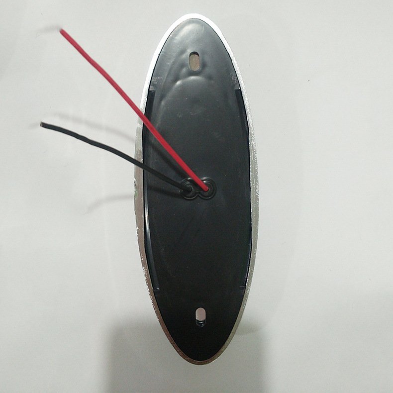 24LED Amber 12V Sealed Led Truck Trailer Bus Side Marker Clearance Lamp Lights Rear Lamp Light External Lights