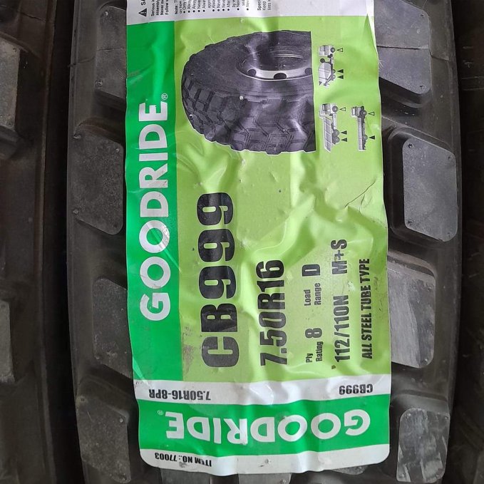 CB999 Westlake Goodride Brand 7.50R16 8PR 14PR Truck Tires
