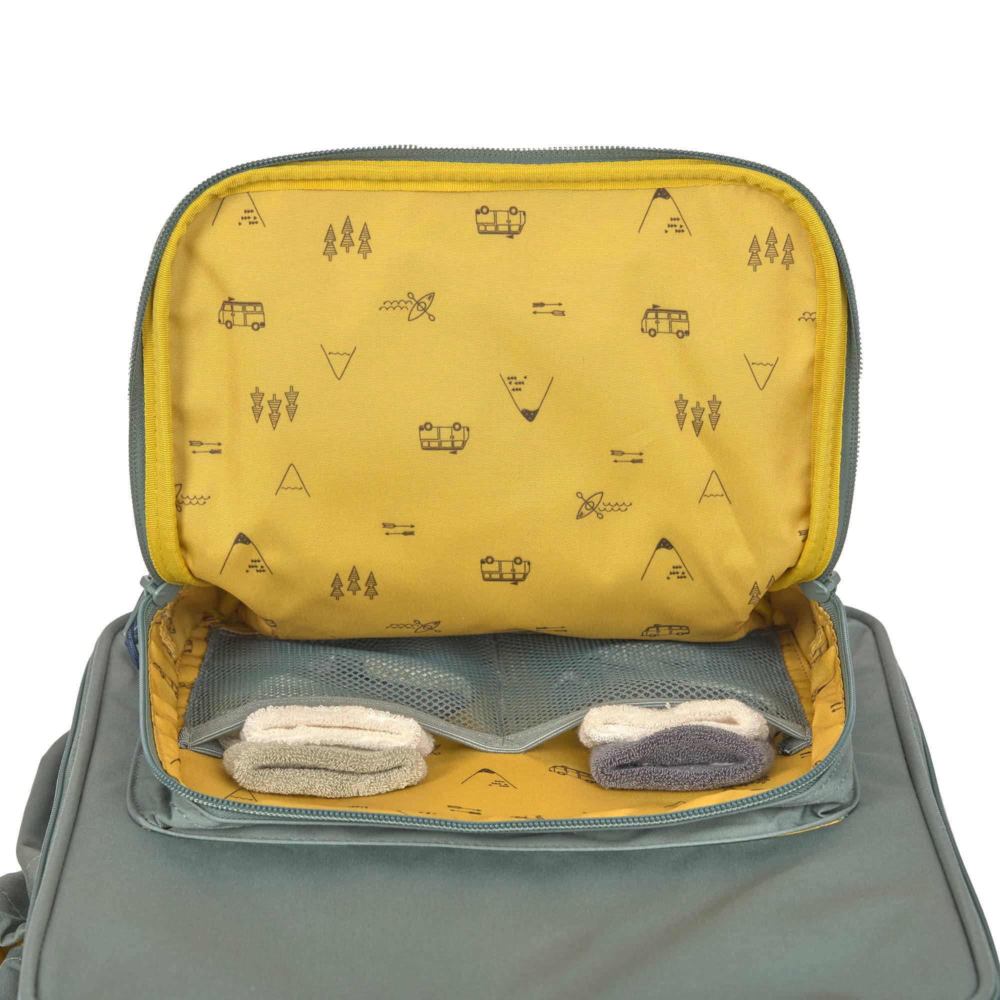 New Geometric Printing High Quality School Bags for Kids Trolley School Backpack Wheel Schoolbag Trolley School Bags