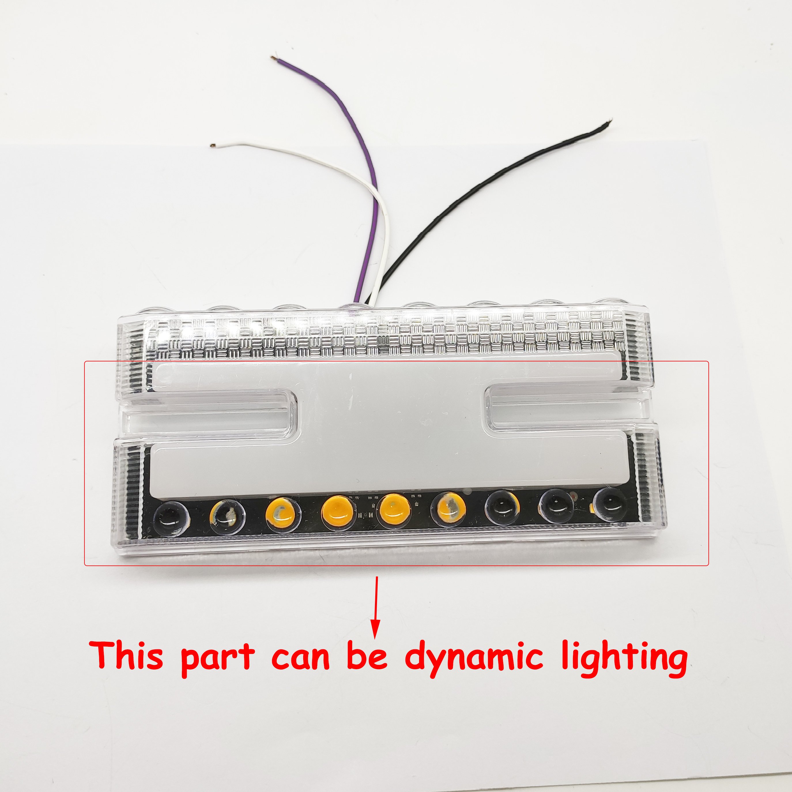 4PCS LED Dynamic Car Truck Side Marker Clearance Light 24V Turn Signal Indicator Lights Lamp Taillight for Trailer Lorry Bus