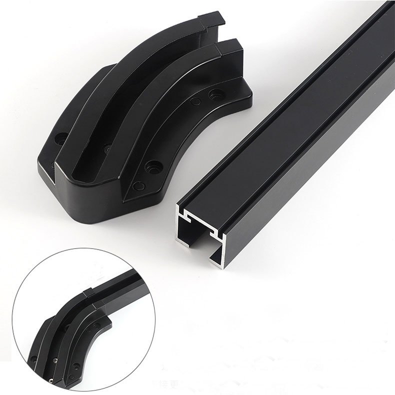Flush Sliding Door System Door Slide System Aluminium Wheels Closet Sliding Door Systems