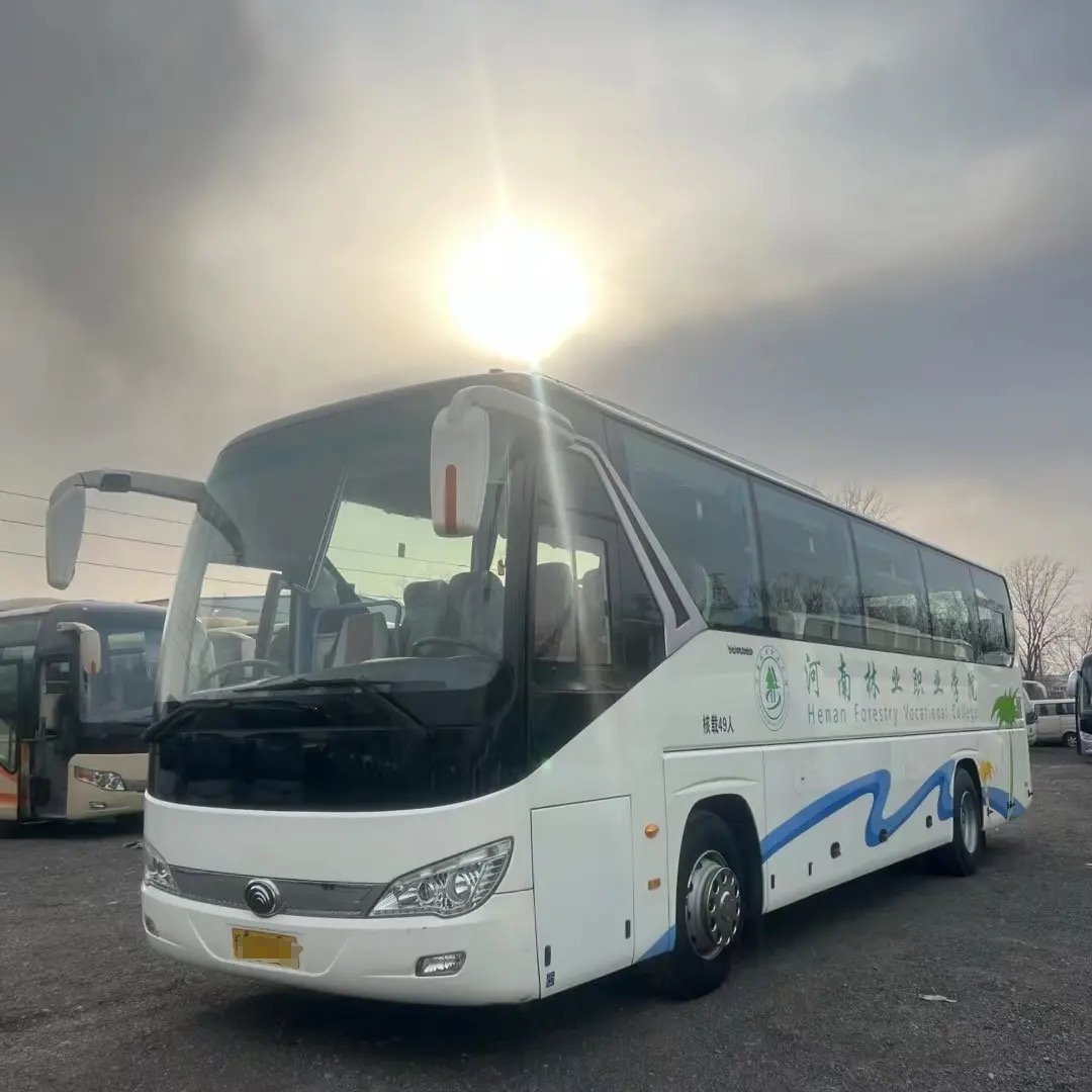 Best Selling Youtong New Used Mini Buses Diesel Fuel Coach with RHD Steering Front Engine Manual Transmission From China Sale