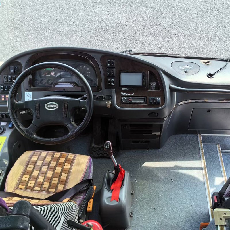 Higer Luxury Coach Bus for Sale in China New Condition RHD Steering Available in Left Hand Drive Option