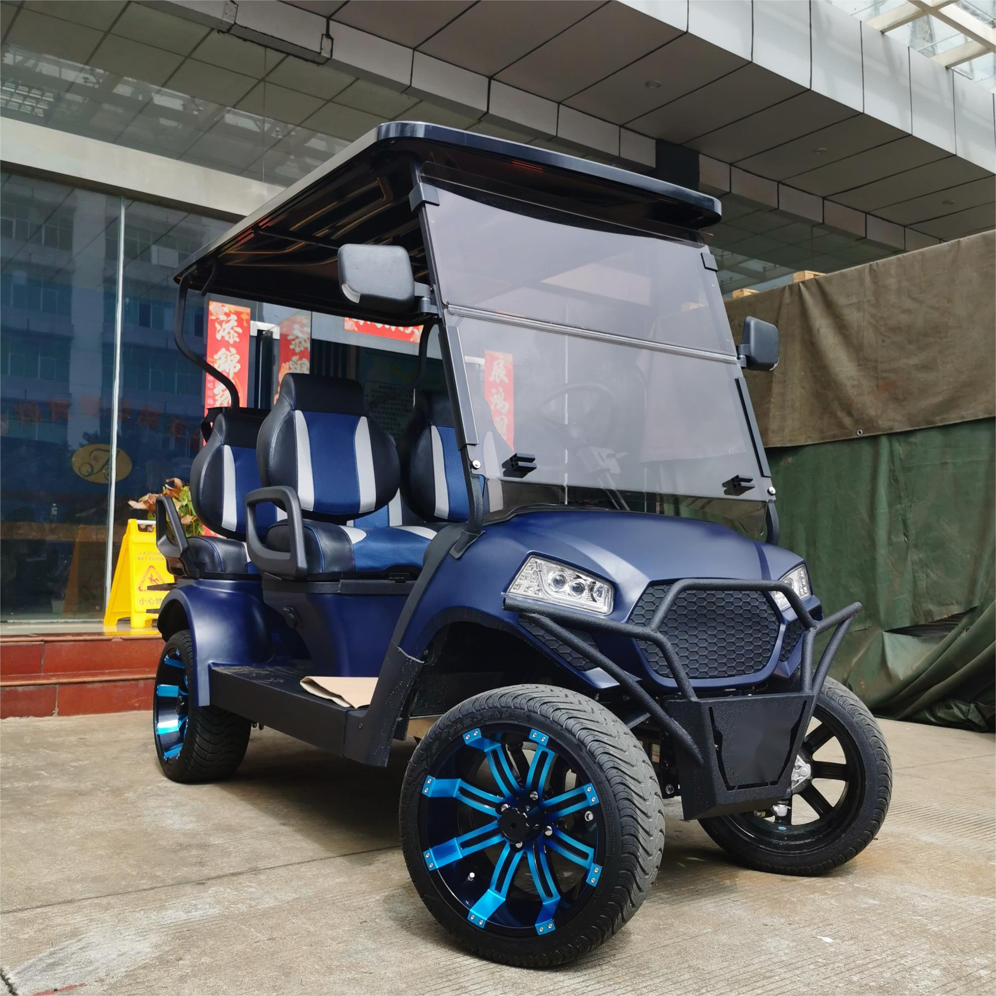 Hot Sale New Model 2 4 Seater Golf Carts 2024 Factory Direct Outlet Entertainment and Leisure Club Car Golf Cart
