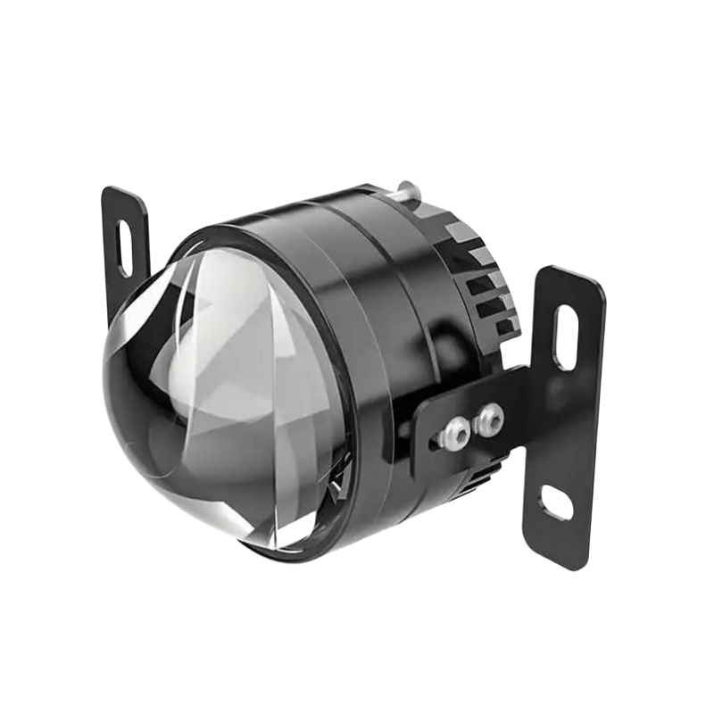 Universal Waterproof 6000K 3.0 Inch Bi Led Fog Lamp Tricolor 12V Fog Light Car Projector Lens