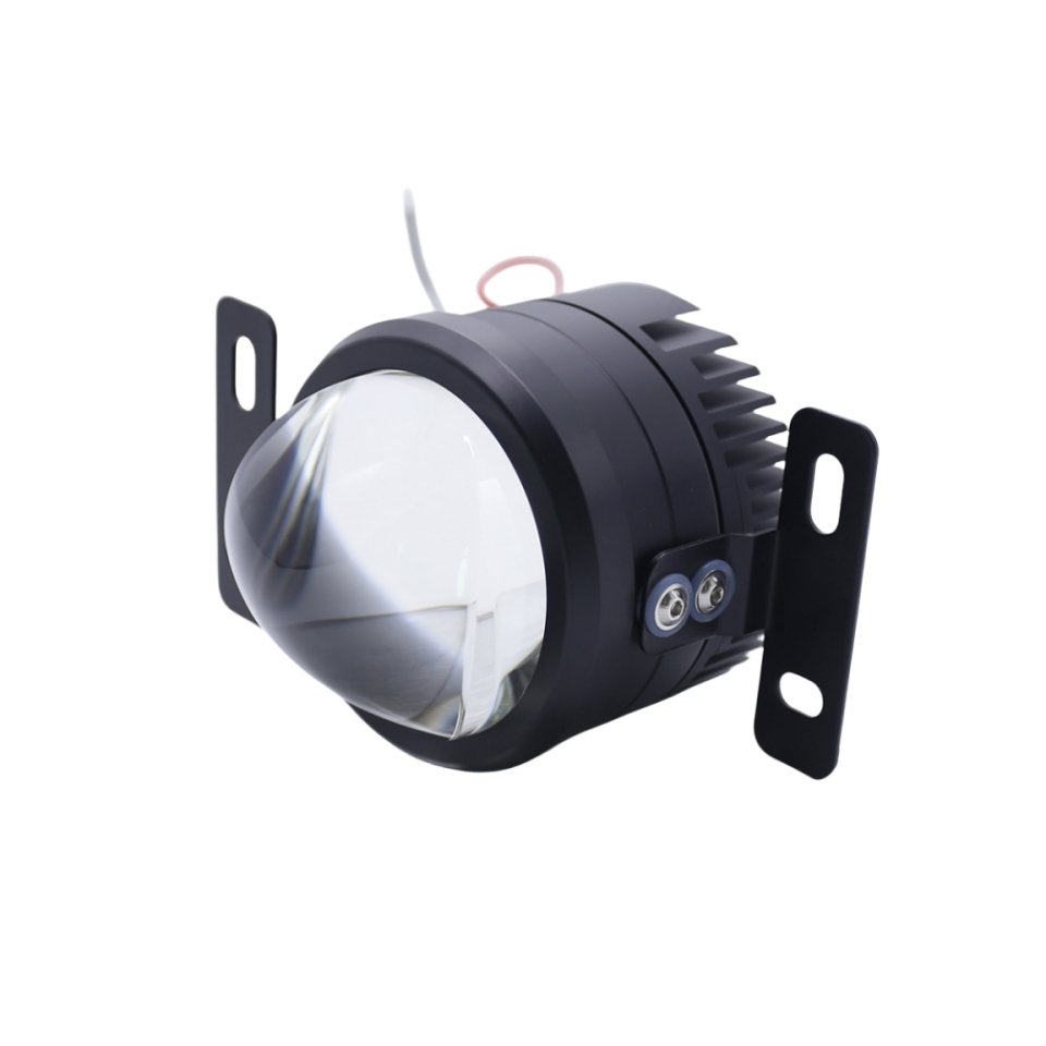 Universal Waterproof 6000K 3.0 Inch Bi Led Fog Lamp Tricolor 12V Fog Light Car Projector Lens