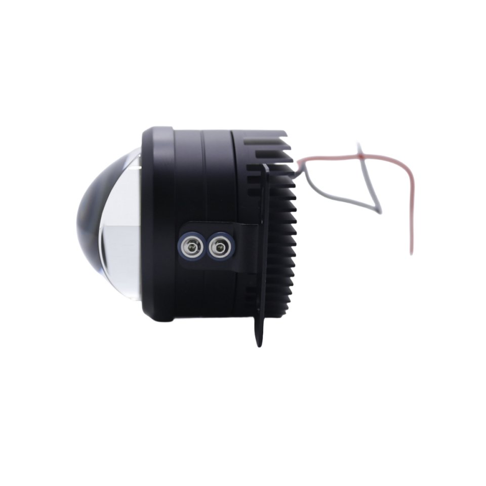 Universal Waterproof 6000K 3.0 Inch Bi Led Fog Lamp Tricolor 12V Fog Light Car Projector Lens