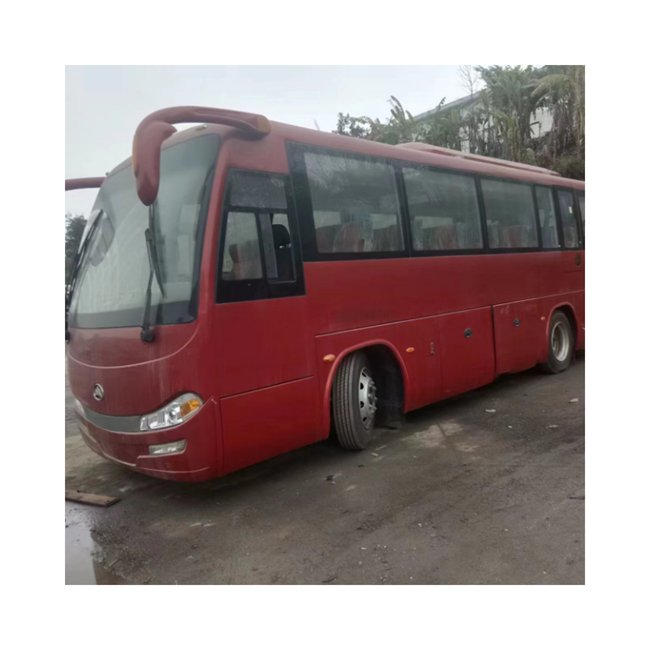 New Type Second Hand Red Color EMEI Sichuan Bus for Afria and Middle East coach Cars Famous Brand