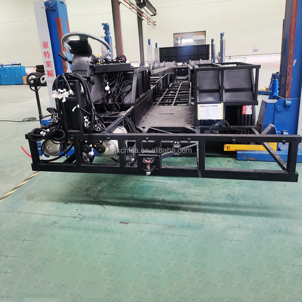 12m 30 Seater Lhd Rhd 373kmh Per Charge Pure Electric City Bus Chassis zero Emission Electric Bus Chassis for Sale