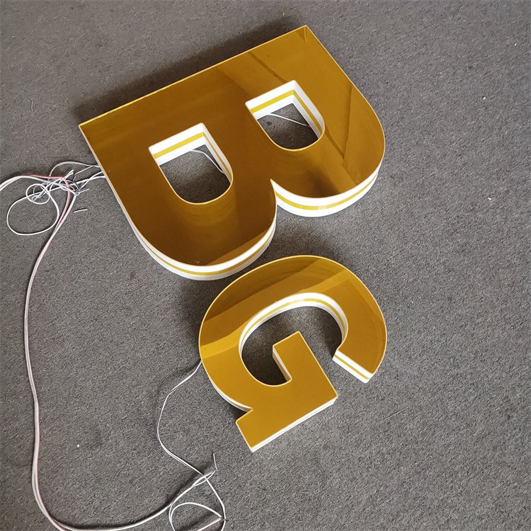 Acrylic Mirror Sign 3D Led Sign Infinity Mirror Light Infinite Mirror Electronic Sign