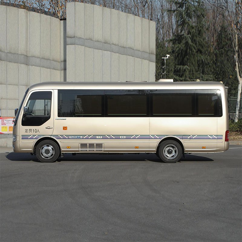 Hot Sale Luxury Coach Bus yutong T7 T7E Mini Transporter Bus 10 Seats Left Hand Drive Used Second Hand 2022