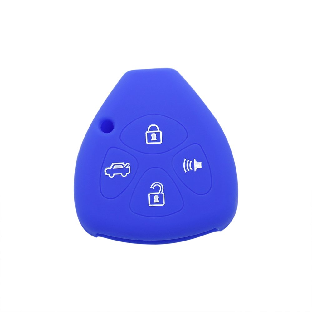 Hot Sale Durable Soft Anti-Drop High Quality Silicone 4 Buttons Car Key Cover