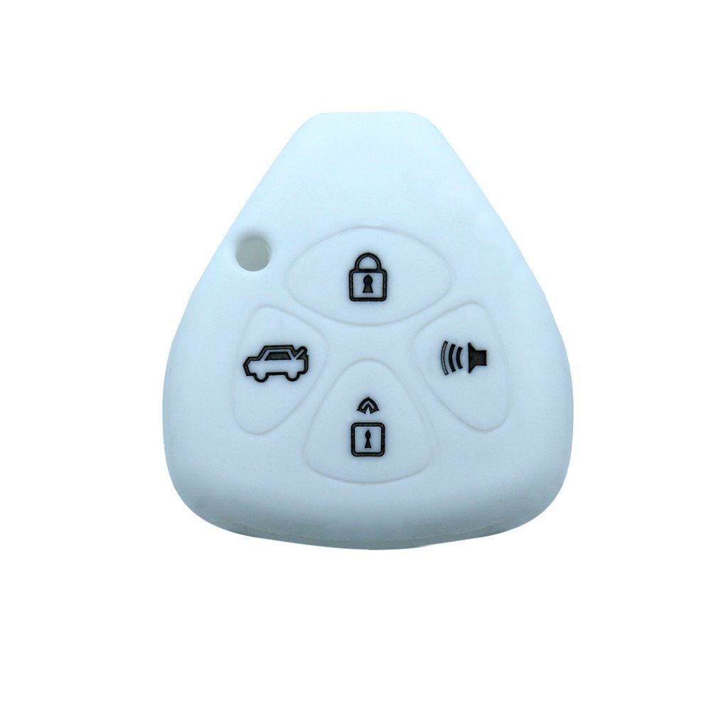 Hot Sale Durable Soft Anti-Drop High Quality Silicone 4 Buttons Car Key Cover