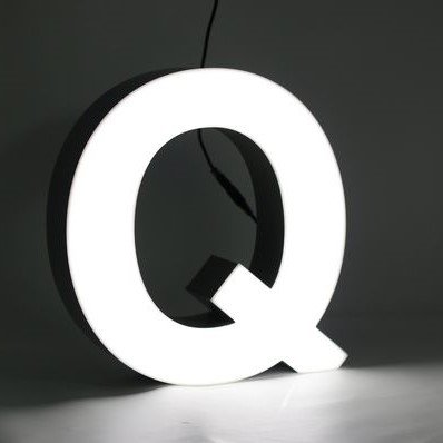 Koncept High End Mini Acrylic Luminous Words Led Lighting Word Mini Led Alphabet Letter Mini Billboard