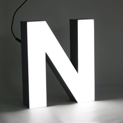Koncept High End Mini Acrylic Luminous Words Led Lighting Word Mini Led Alphabet Letter Mini Billboard
