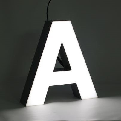 Koncept High End Mini Acrylic Luminous Words Led Lighting Word Mini Led Alphabet Letter Mini Billboard