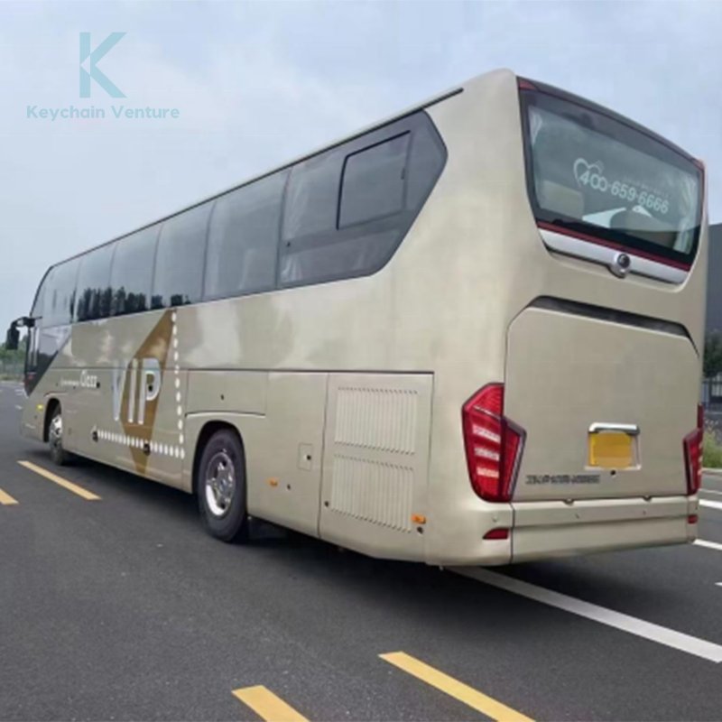 ZK6128 Used Diesel Engine Buses Hot Sale 39 Seater Tourist Luxury Used Coach Bus Second Hand coach with Good AC ZK6128HQB5Y