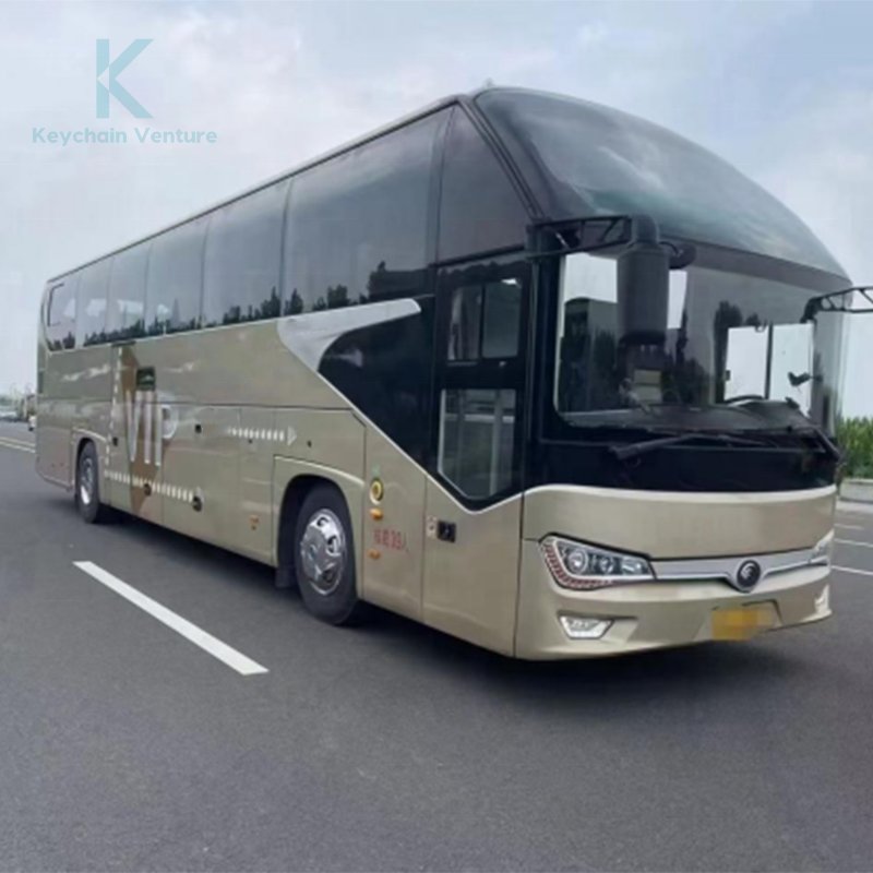 ZK6128 Used Diesel Engine Buses Hot Sale 39 Seater Tourist Luxury Used Coach Bus Second Hand coach with Good AC ZK6128HQB5Y