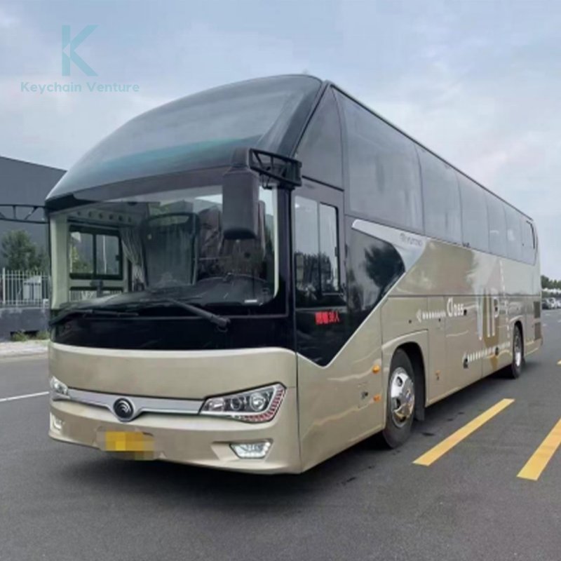 ZK6128 Used Diesel Engine Buses Hot Sale 39 Seater Tourist Luxury Used Coach Bus Second Hand coach with Good AC ZK6128HQB5Y