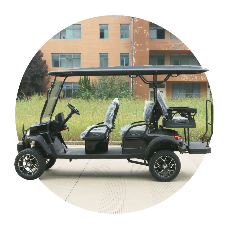 New Design Golf Cart Lithium Battery Electric Off Road Lifted Golf Hunting Golf Cart