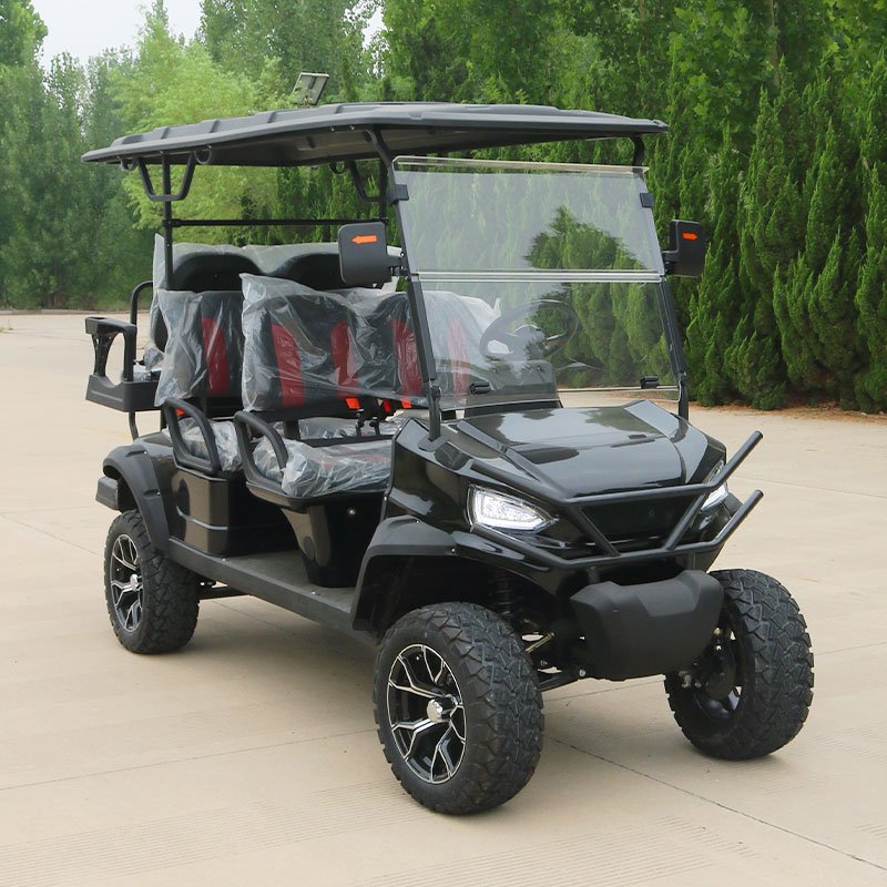 New Design Golf Cart Lithium Battery Electric Off Road Lifted Golf Hunting Golf Cart