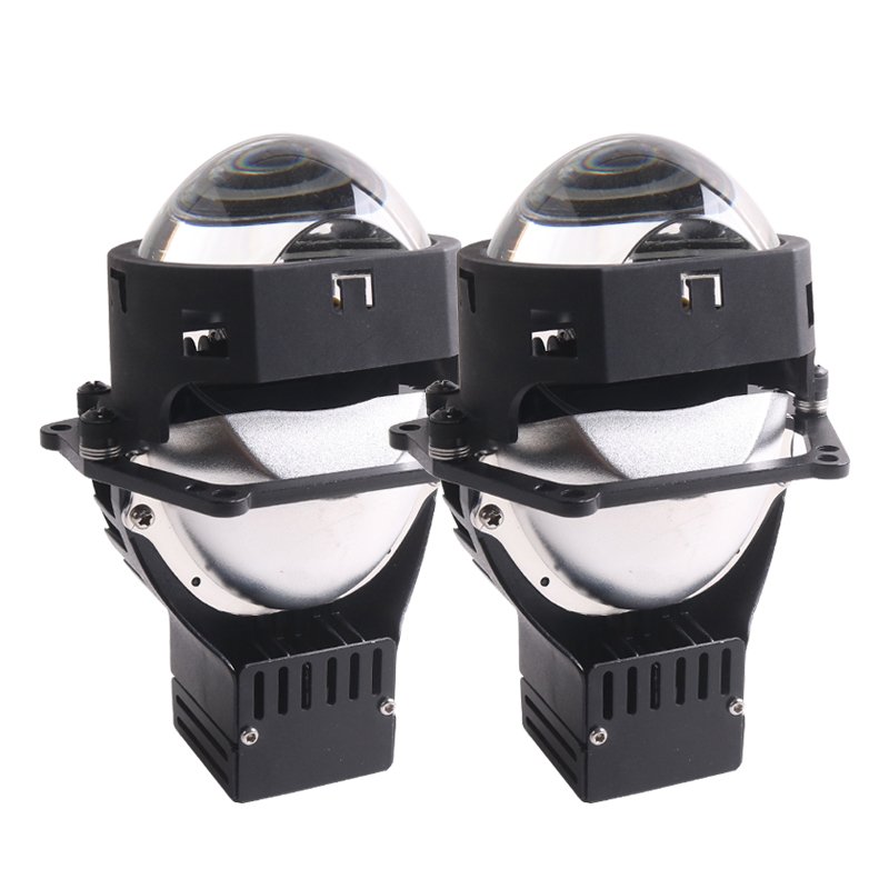 Aftermarket Automotive Projector Lens Headlight 3 Inch A4 Car Bi Led Projector Lens Headlights 54W 5500k Universal Auto Lights