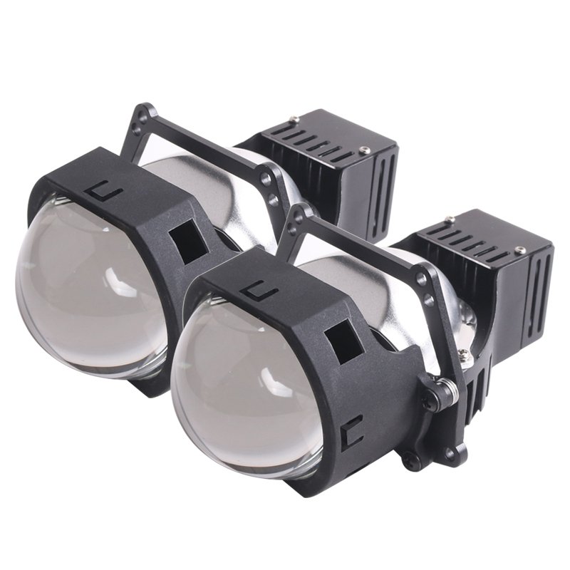 Aftermarket Automotive Projector Lens Headlight 3 Inch A4 Car Bi Led Projector Lens Headlights 54W 5500k Universal Auto Lights