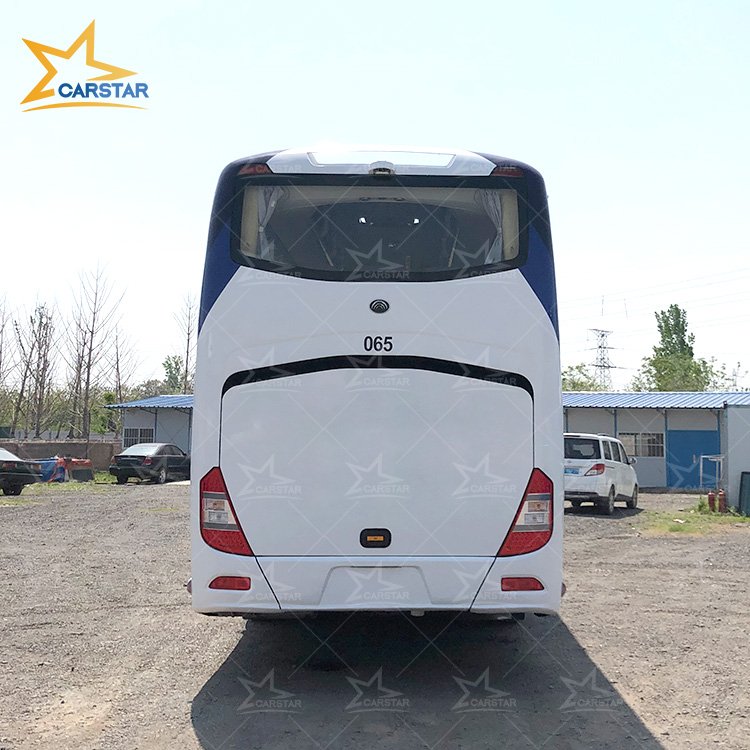 Used Higher Passenger Bus Model LCK6129 Second Hand 53 Seats Luxury Coach Bus for Africa