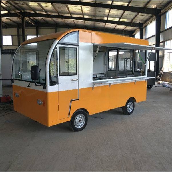 Factory Outlet Hot Selling Multipurpose Electric Mobile Fast Food Snack Catering Bus Food Van Truck Boutique Cart