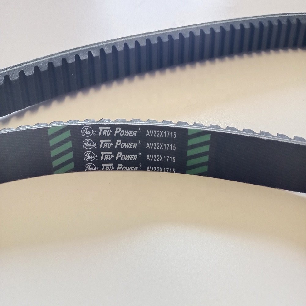 Auto Transmission Rubber Belt AV22X1715 Bus Engine Rubber Poly Fan Multi AV Ribbed Belt