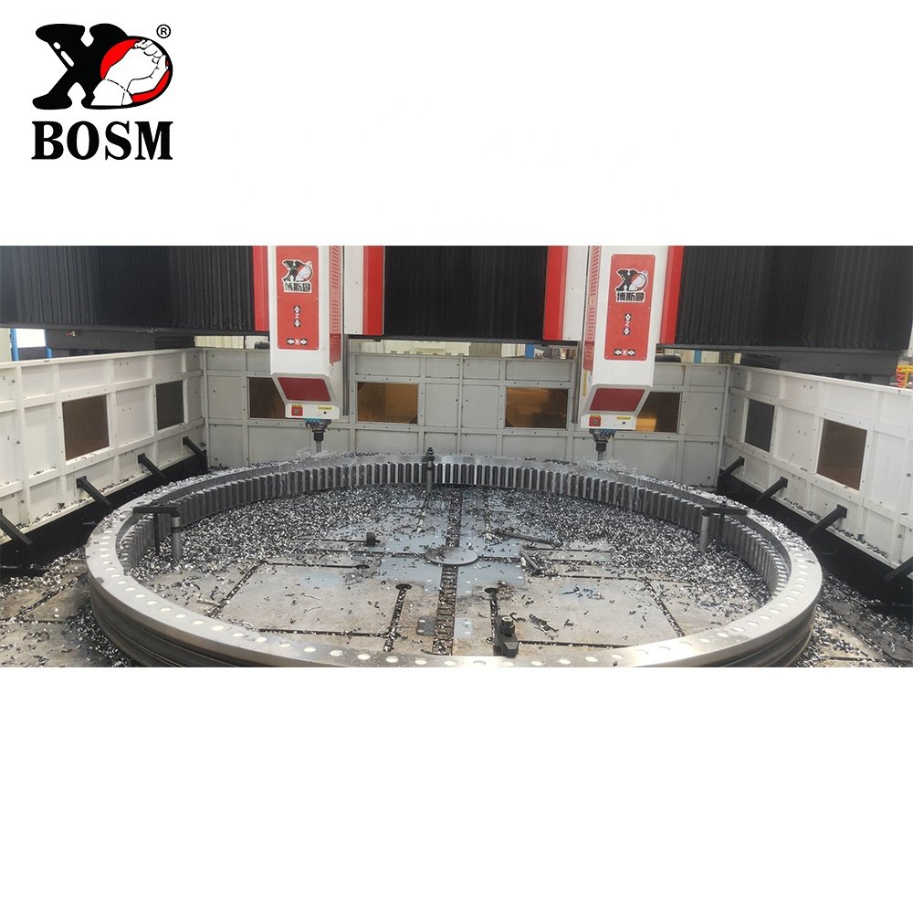 BOSM-DS6060 Direct Manufacturers Selling Gantry Type Double Spindle CNC Drilling Machine for Large Size Flange
