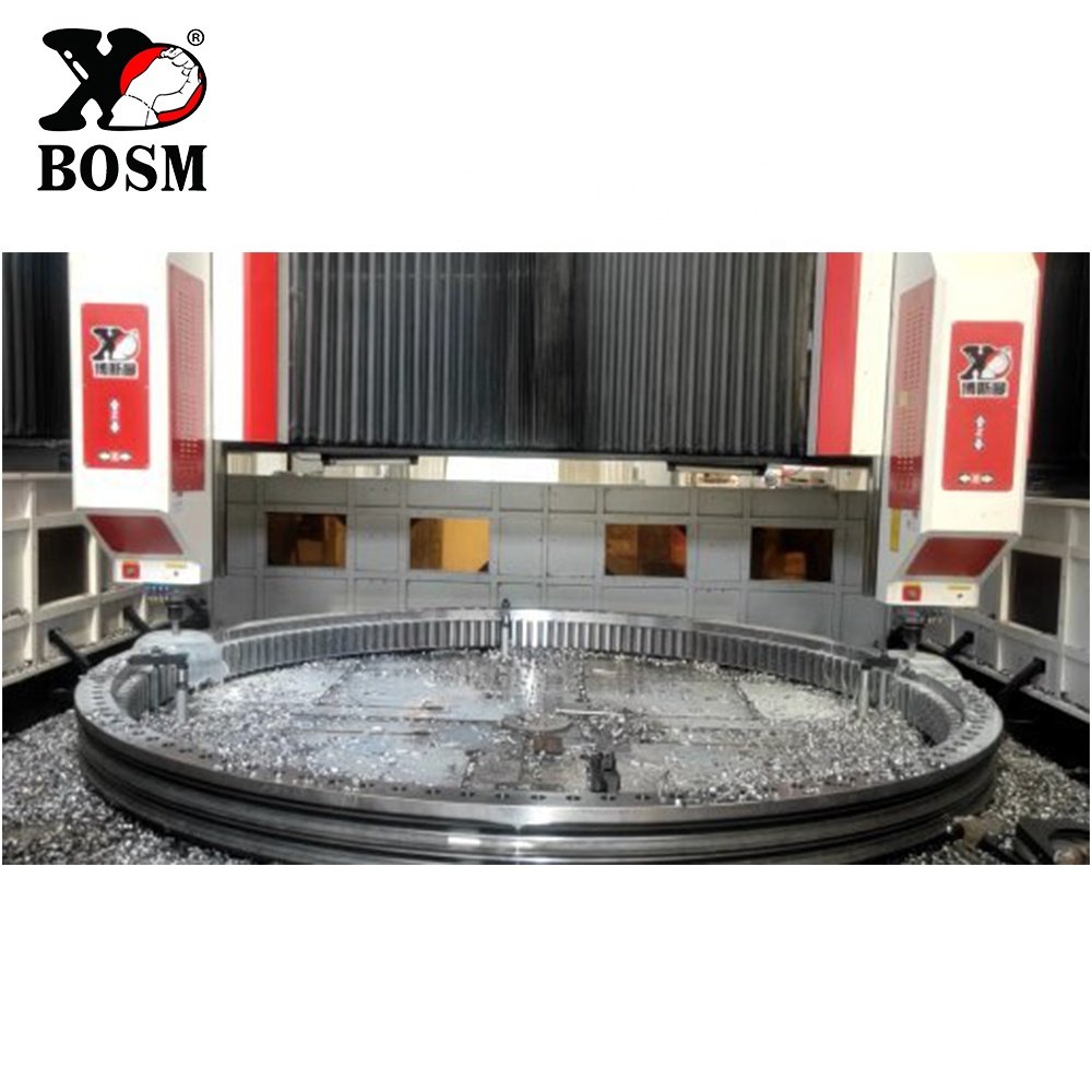 BOSM-DS6060 Direct Manufacturers Selling Gantry Type Double Spindle CNC Drilling Machine for Large Size Flange