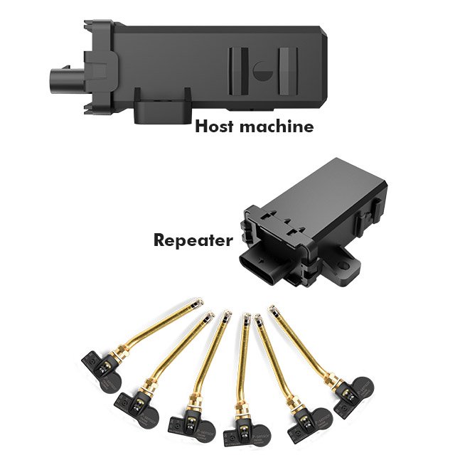 Daovay Hot Selling Truck TPMS Tire Pressure Relay Real Time Signal Relay Pressure Monitoring System