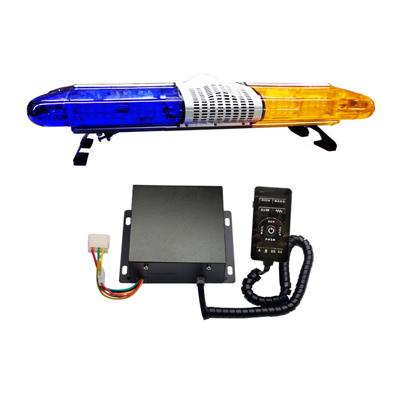 88CM Cop Ambulance Light bar Blue Vehicle Warning Light Led Strobe Lights for Vehicles