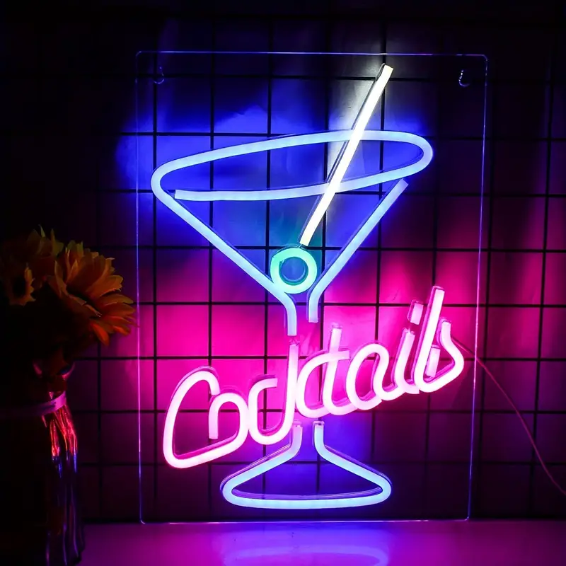 Drop Shipping Led Back to the Future Custom Neon Sign Customized Acrylic Neon Light Wall Sign Shop Decoration Neon Light