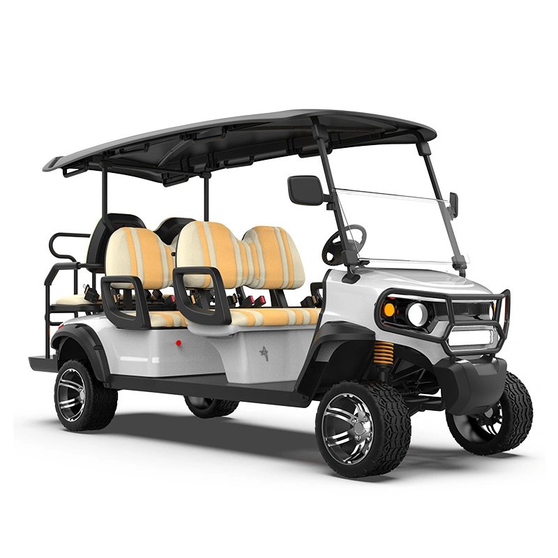 6 People Newly Designed Electric Bus Tour Sightseeing Car Safari Car Golf Cart