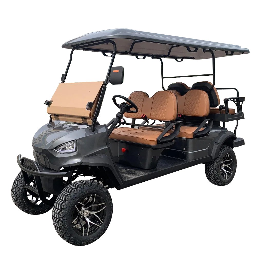 6 People Newly Designed Electric Bus Tour Sightseeing Car Safari Car Golf Cart