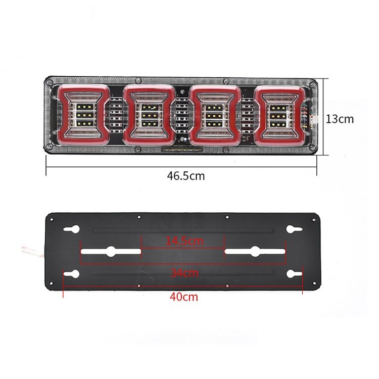 Dump Truck Tail Lights Truck Lighting System Parts Led Lights for Trucks Trailer