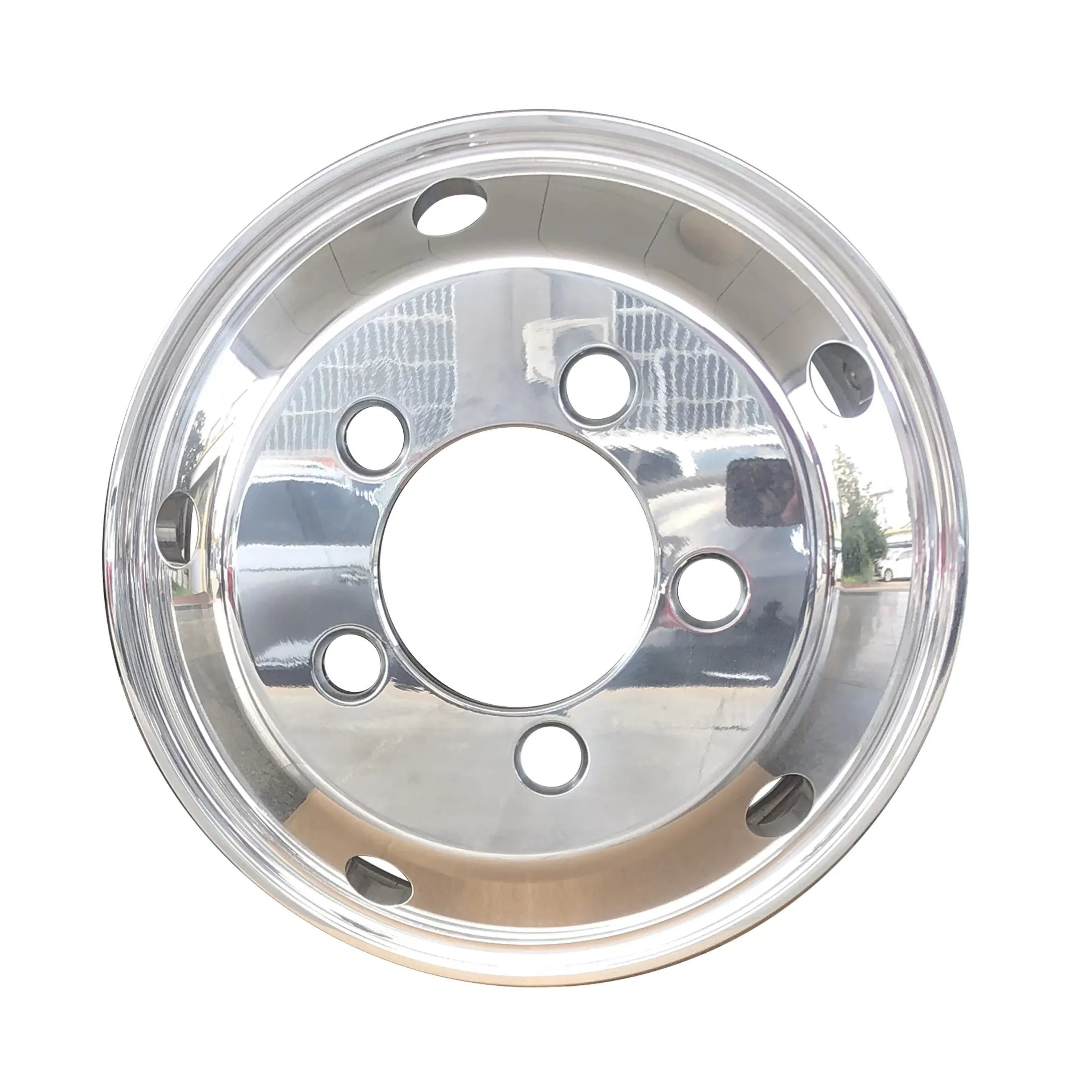 17.5 Inch Alloy Wheel Rims 17.5x6.00 Aluminium Truck Wheels 6 Holes Forged Rim And Wheel For Tyre Size Truck 8R17.5