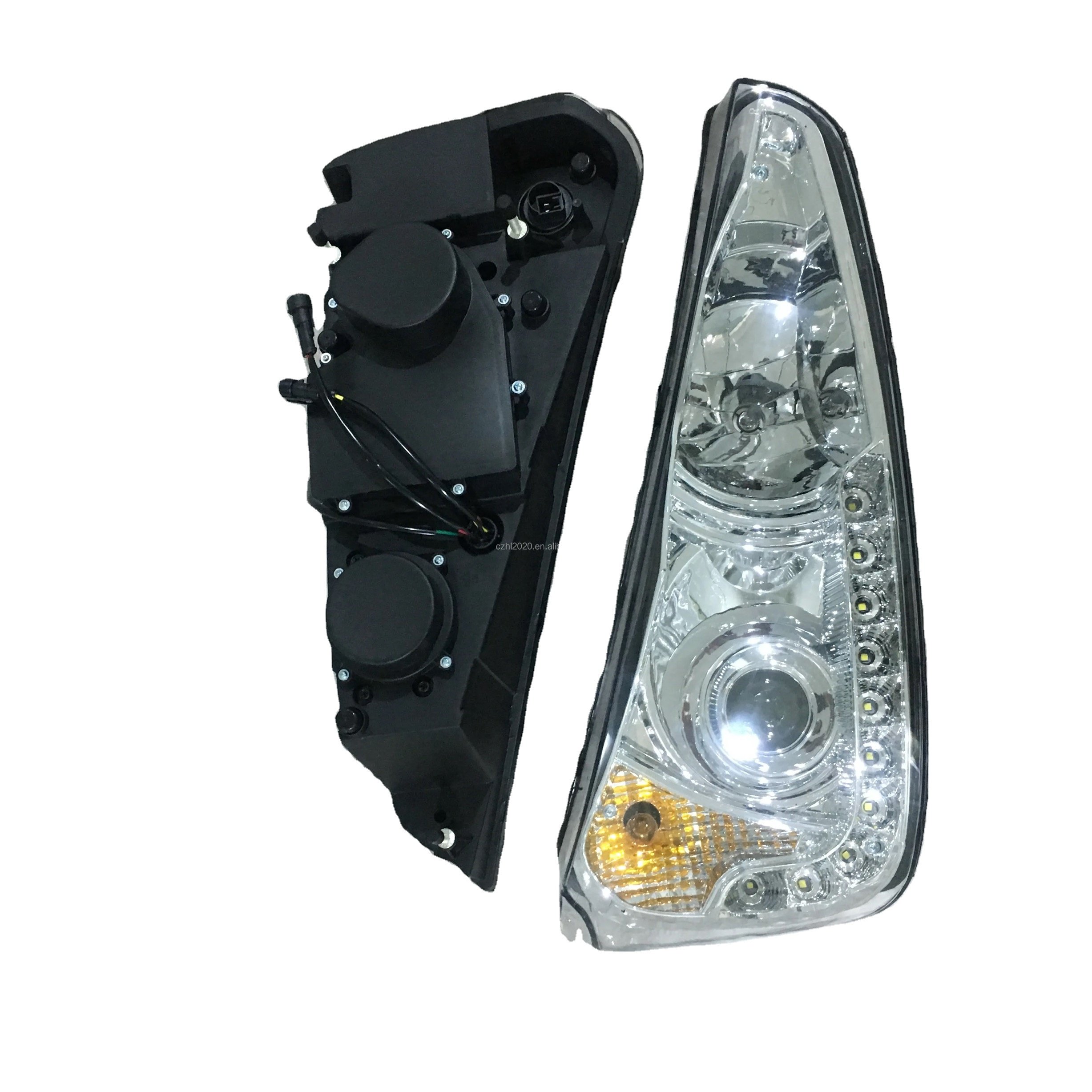 High Quality LED Bus Headlamp 24V Essential Component of Bus Body Kits